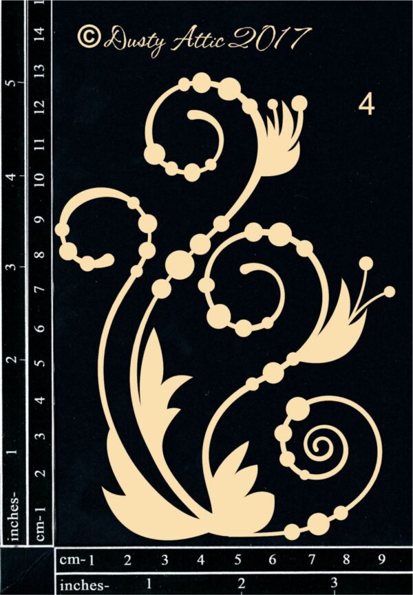 Beaded Flourish #4